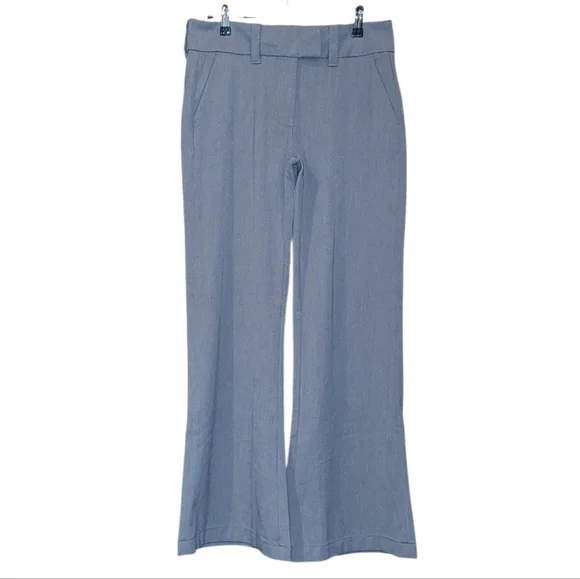 Women's AE Baggy Flare Stretch Poppy Trousers 2 *SHORT* Grey NWT's! - Picture 7 of 15